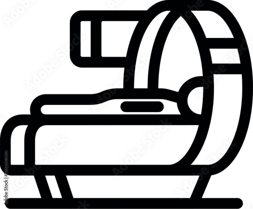 Magnetic resonance imaging scanner performing a medical examination