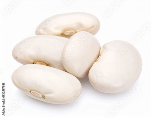 White beans isolated