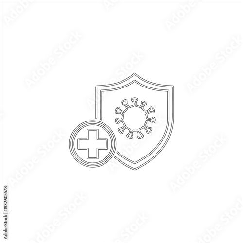 Medical shield protects against virus