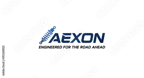 Suspension Shock Absorber Motorcycle – Automotive Shock Breaker Company Branding Design