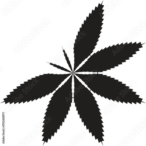 cannabis leaf background by adobe illustrator 