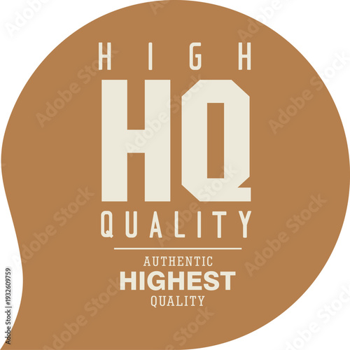 High quality logo with authenticity guaranteed