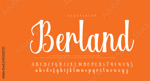 elegant handwritten font that captures a realistic signature style, great for personal logos and stationery. 