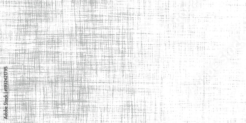 Abstract grey crisscross lines and dots pattern on white background texture