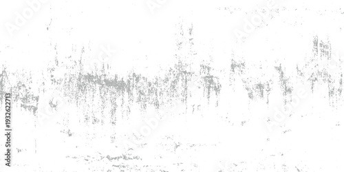White background with scattered grey textured grunge marks and speckles