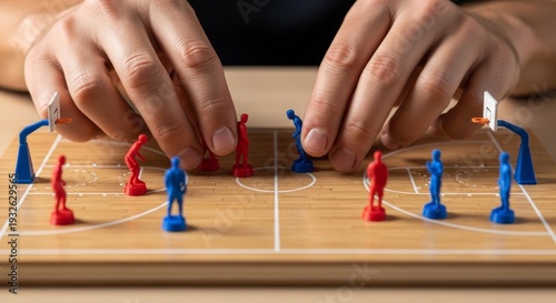March Madness, Basketball Strategy Game Hands On Court Planning Tactics