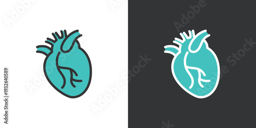 心臓の医療アイコン