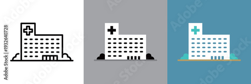 病院の医療アイコン