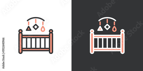 ベビーベッドアイコン