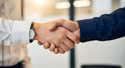 Diverse Hands Shaking Unity, Partnership, and Cooperation