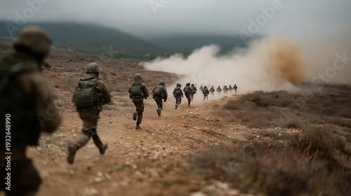 Battle Drill: A group of so...