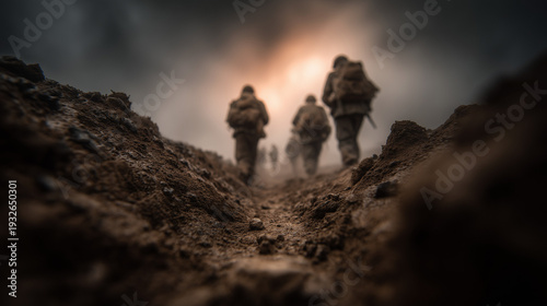 Warriors' Resolve: A somber...