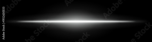 Neon laser beam. Magenta horizontal light streak with intense glow blur, radiant core line across dark background, minimal sci fi style, luminous flare effect, abstract energy wave, soft bloom aura.