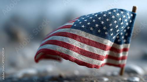 American Flag in the Breeze...