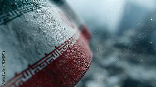 Weathered Glory: A close-up...
