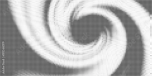 Halftone effect, trendy dotted illusion of gradient, vector EPS10. Abstract halftone background. Faded dot screen.