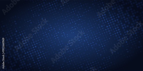 Stream of molecular structures and nano particles. High technology process. Science and neural network concept. Vector abstract background.