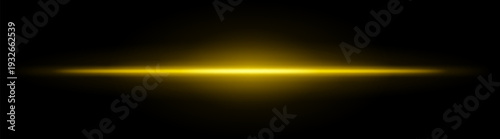 Neon laser beam. Bright horizontal light streak with intense glow blur, radiant core line across dark background, minimal sci fi style, luminous flare effect, abstract energy wave, soft bloom aura.
