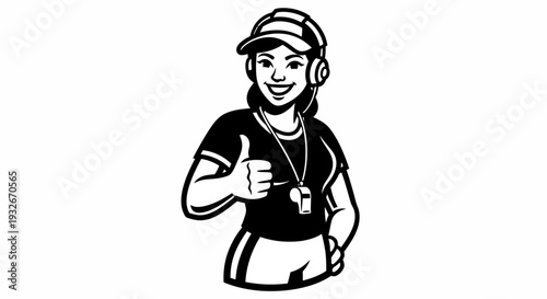 Cartoon Man Giving Thumbs Up Gesture 1.