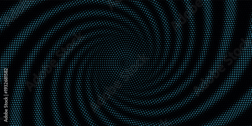 Half tone circle, Clean dot swirl pattern, Circle design elements, Spiral, Swirl shape made of circular pattern of dots