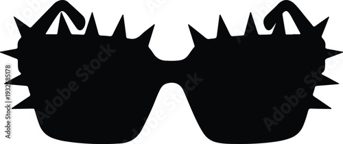 spiky sunglasses for carnival party