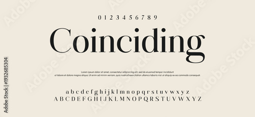 Elegant ligature alphabet letters font logo. Typography luxury classic lettering serif fonts decorative wedding vintage retro logos, design for fashion,beauty shop and brand . vector illustration