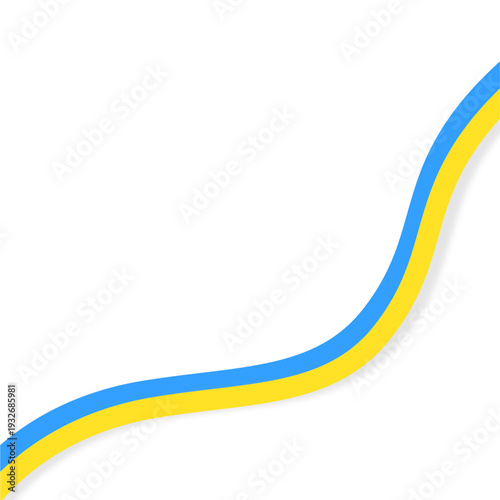 Free Download World Down Syndrome Day  Blue and Yellow Ribbon Decoration  - GFXLoad