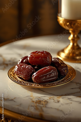 Luxury Dates on Marble Table