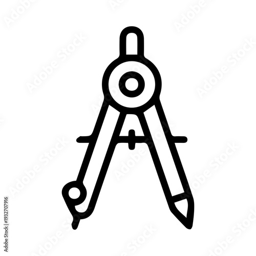 Drawing Compass Icon
