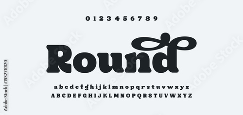 Elegant Font Uppercase Lowercase and Number. Classic Lettering Minimal Fashion Designs. Typography modern serif fonts regular decorative vintage concept. vector illustration