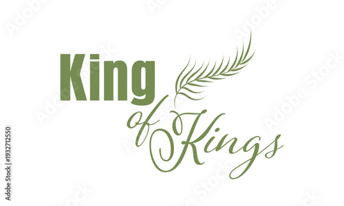 Palm Sunday Christian Quote Typography, Hosanna in the Highest, Holy Week Easter Faith Sayings for T Shirt Design and Printable Posters