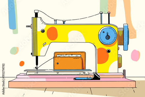 Minimal Leathercraft Stitching Pony with Wallet