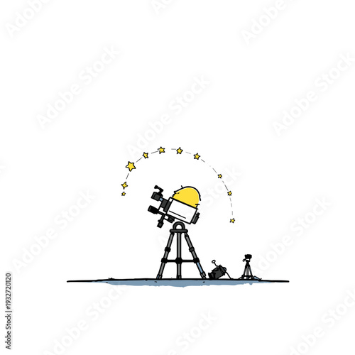 Polar-Aligned Star Tracker Camera Setup