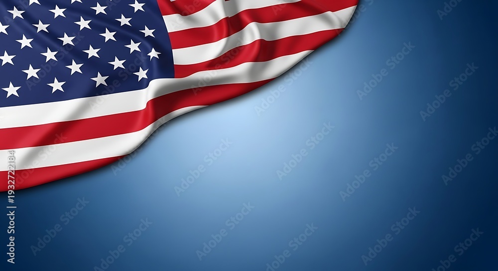 Obraz premium Celebrating american labour day with patriotic spirit and workers' rights