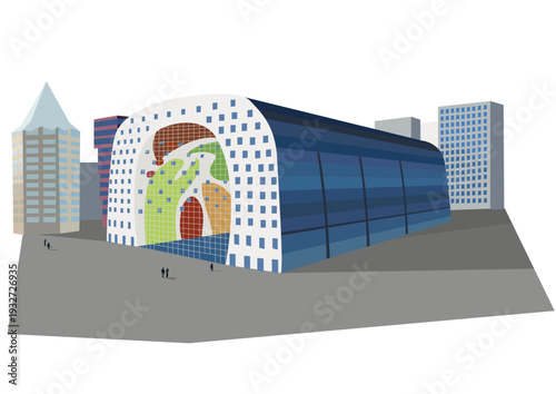 mercato coperto di Rotterdam