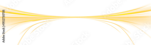 Golden neon arcs sweep upward with elegant motion, creating a sense of growth and progress. Warm glow enhances depth and brilliance. Suitable for finance tech visuals.