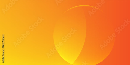 Orange abstract background with overlapping circles. design simple. simple background.EPS 10