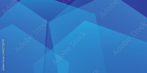 Simple blue background with glowing geometric lines. Blue gradient abstract modern art nice graphic