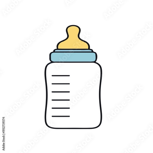 Baby bottle icon
