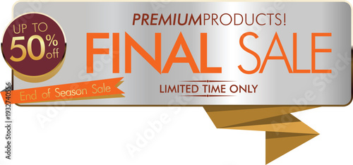 Final sale premium product limited time offer with 50 percent off