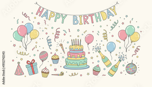 A group of cherubs flying together.