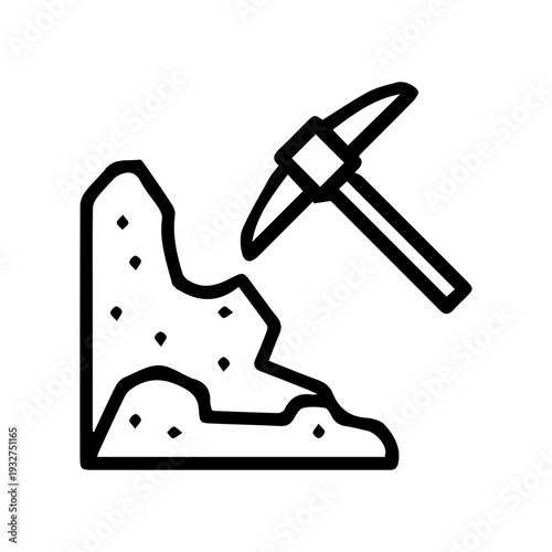 Mining and Digging Icon