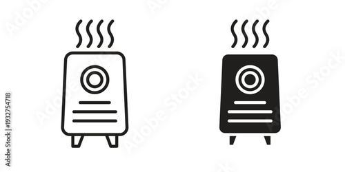 Air purifier icon Symbol for App and Web UI Design Vectors
