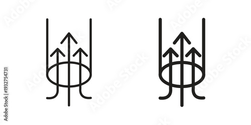 Air suction icon Symbol for App and Web UI Design Vectors