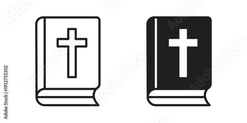 Bible icon Symbol for App and Web UI Design Vectors