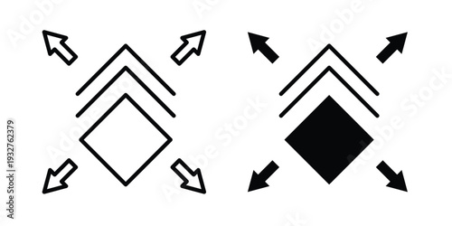 Flexibility icon Symbol for App and Web UI Design Vectors