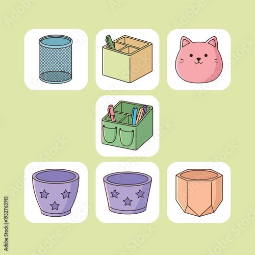 Isometric view of portable power accessories including slim external battery banks cylindrical power station and keychain charger for emergency mobile device charging on the go