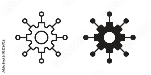 Multi channel icon Symbol for App and Web UI Design Vectors