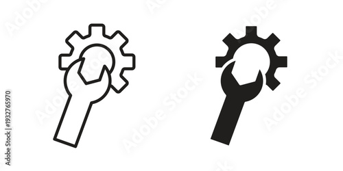 Productivity tools icon Symbol for App and Web UI Design Vectors
