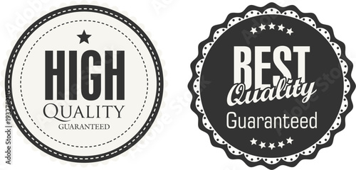 High quality and best quality guaranteed labels